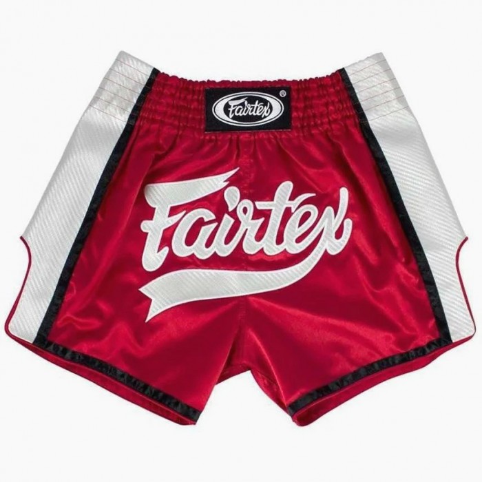 Шорти - Fairtex Muay Thai Shorts BS1704 - Red-white